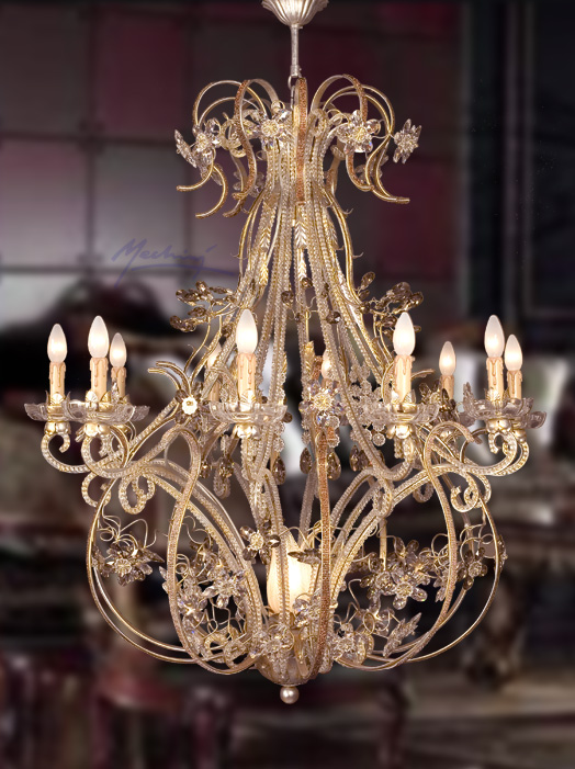 Murano Chandeliers Traditional Venetian Modern Contemporary Antique style wrought iron chandeliers - Murano Chandeliers Traditional Venetian Modern Contemporary