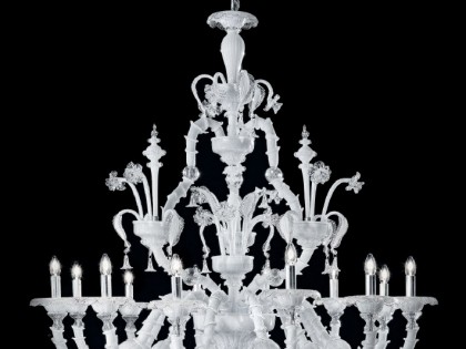 Murano Chandelier Traditional Rezzonico SYL1471K12