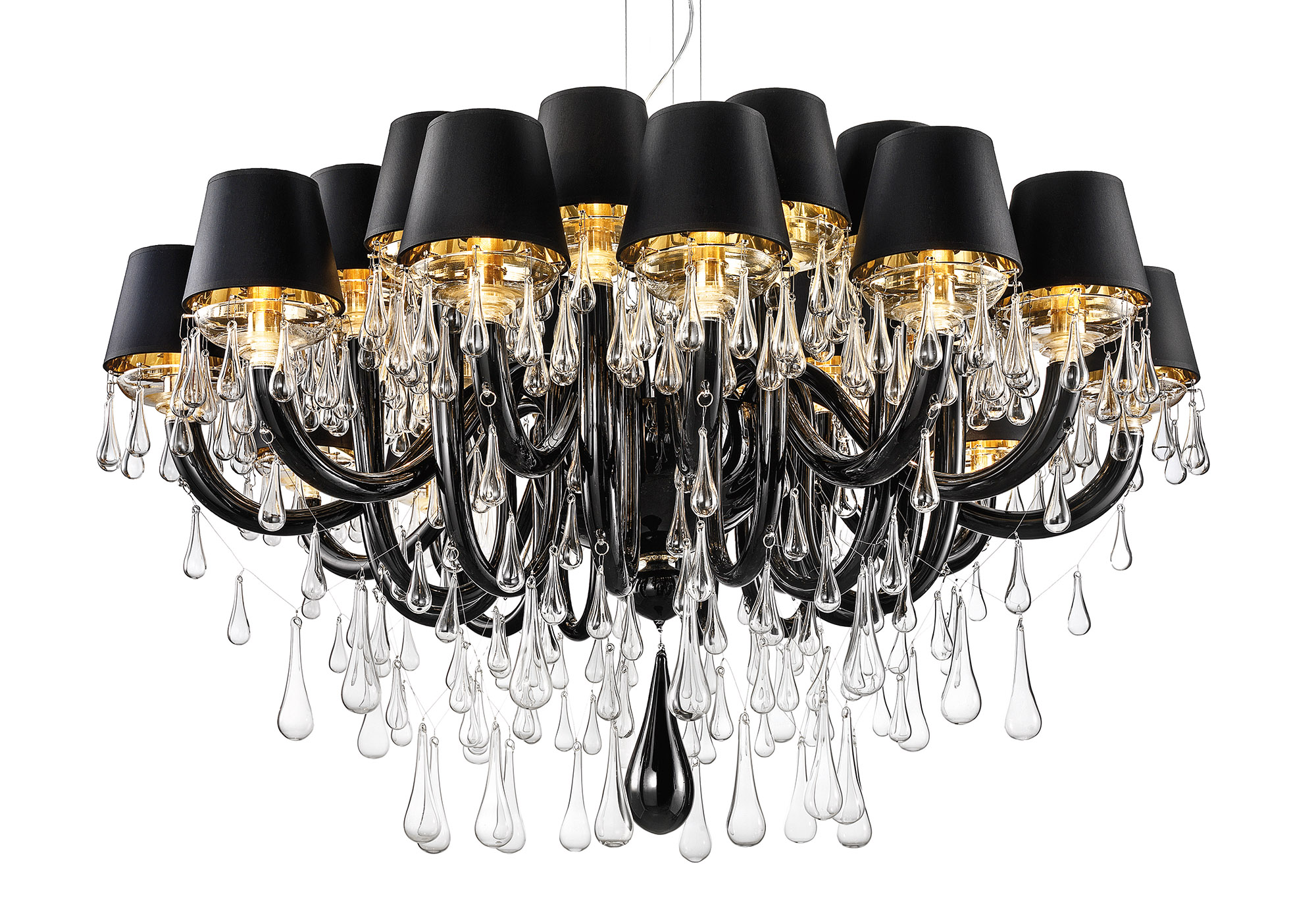 Modern Murano chandelier DMGOUTTES24K