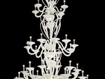 Modern Staircase Chandelier Murano Glass DML8020K40