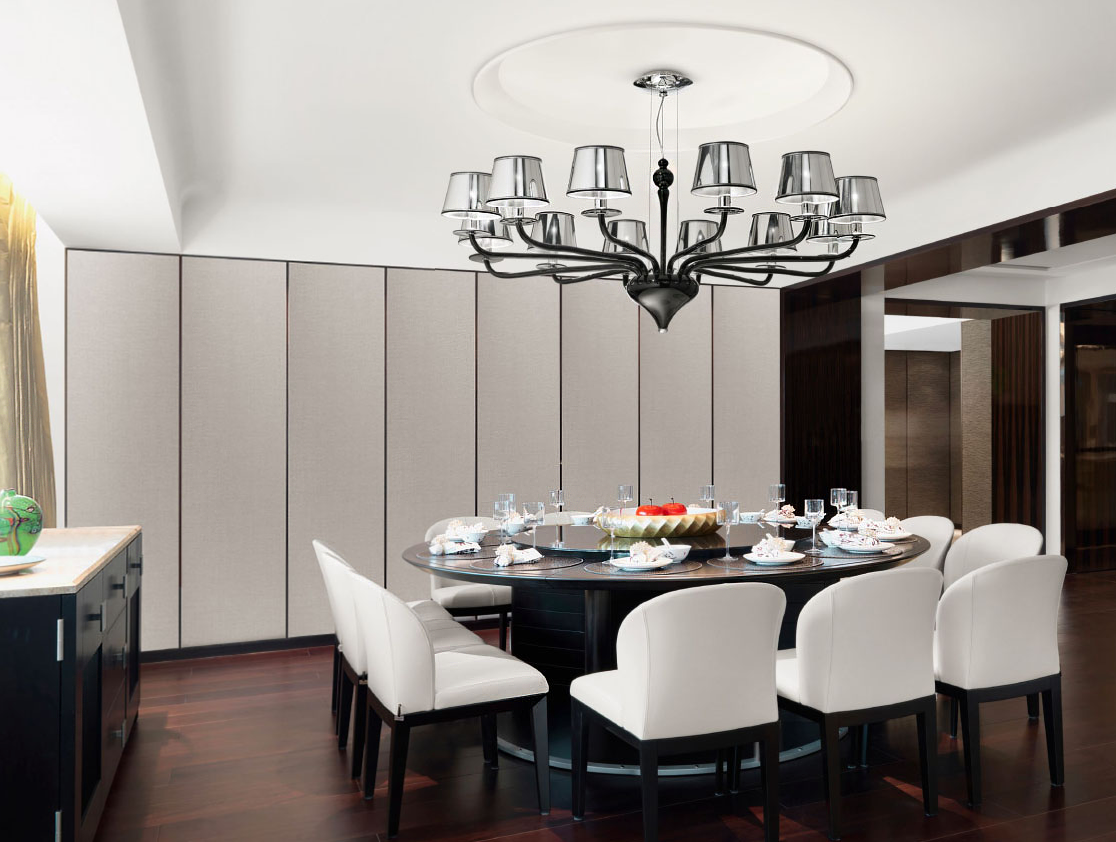 How to Choose the Right Size Chandelier Over a Table