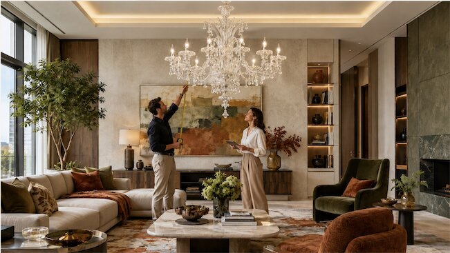 How to choose the right chandelier for the interior.