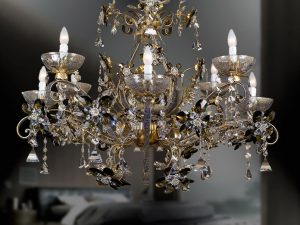 Swarovski Antique Style Murano Glass Chandelier MEL264K9DC