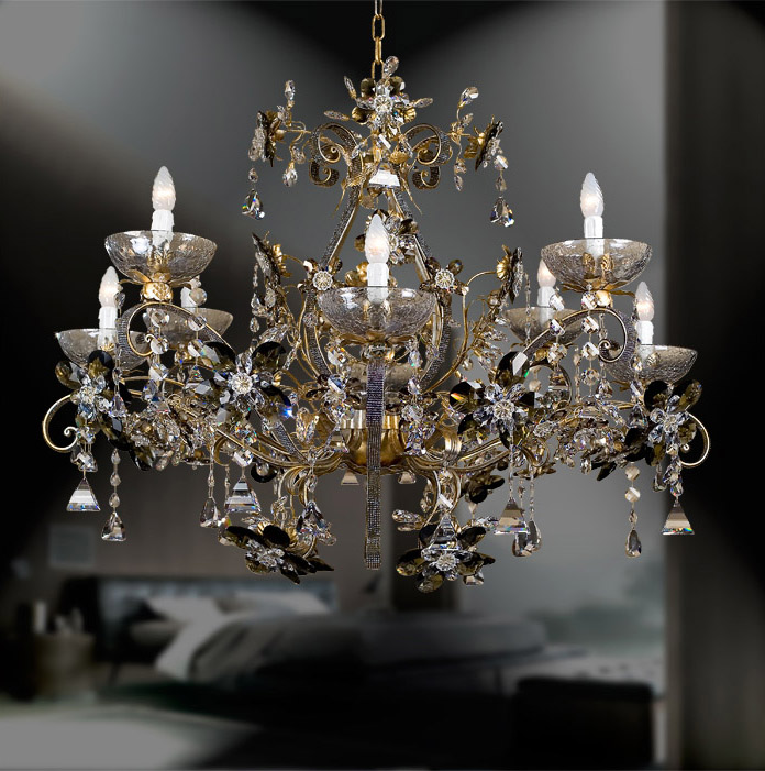 antique style Italian chandelier