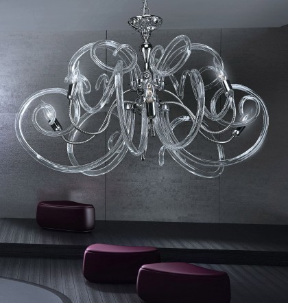 Modern Contemporary Chandelier Murano Chandelier BAL1806X6