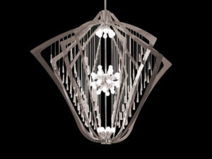 Modern Metal Chandelier IL2302S40