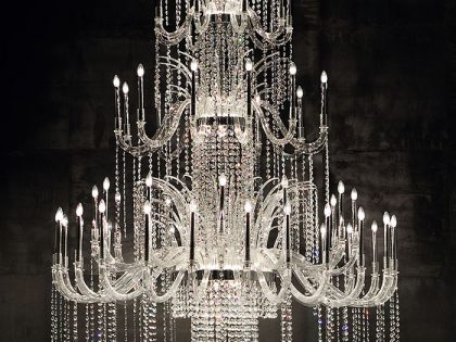 Large Modern Murano Chandelier K84