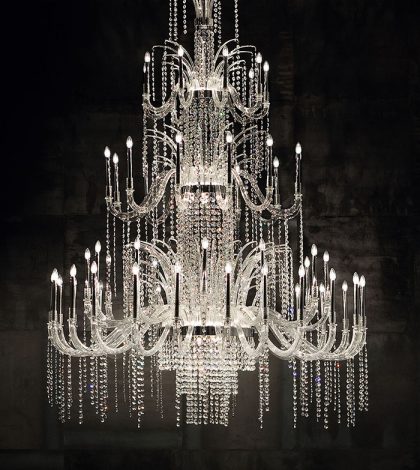 Large Modern Murano Chandelier K84