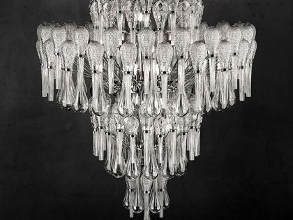 Large Modern Crystal Chandelier IL575K130