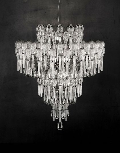 Large Modern Crystal Chandelier IL575K130