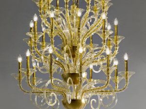 Large Traditional Murano Chandelier L6010K30