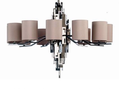 Modern Chandelier OL711NN32 polished nickel