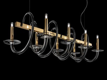 Contemporary Modern Murano Pendant Lighting DEVEV-K8