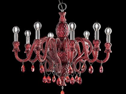 Red Modern Chandelier IL286K8