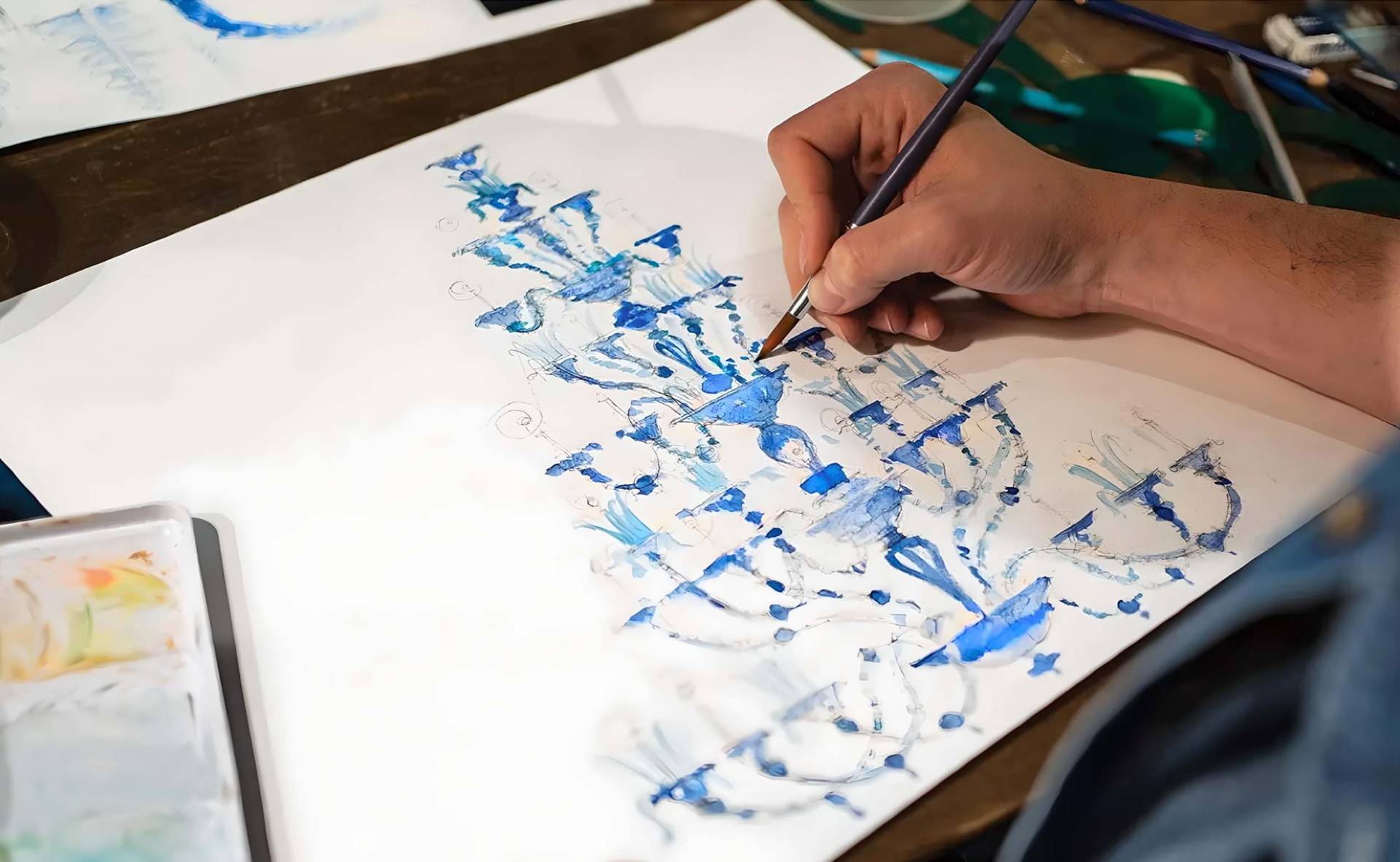 Custom Murano chandeliers